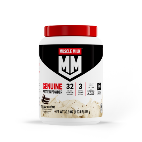 Muscle Milk Genuine Helps rebuild muscles after exercise