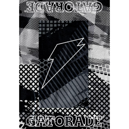 Alternative view of Glitched Towel Quick absorption