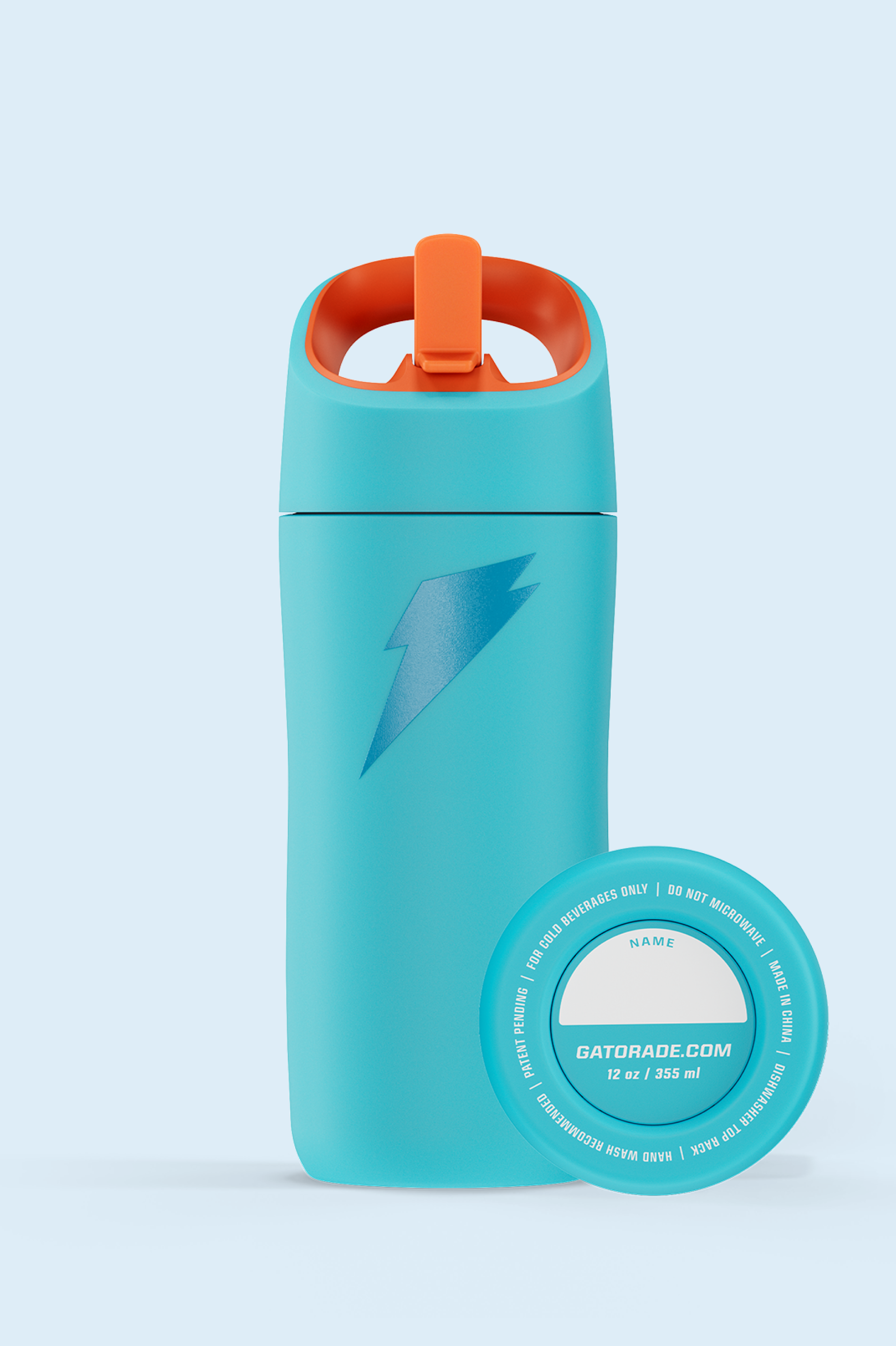 Rookie Stainless Steel Water Bottle 12 oz, designed for kids - Image 3