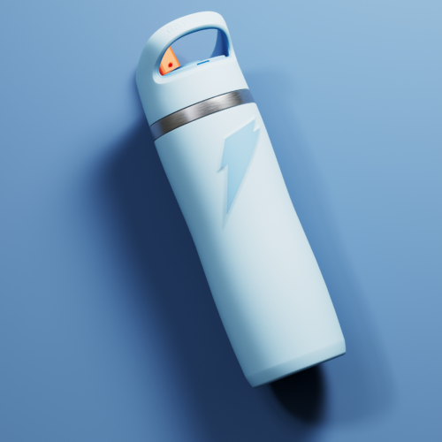 Alternative view of Overtime Bottle Straw Cap 24+ hour insulation