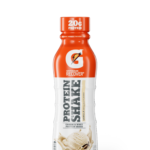 Gatorade Recover Protein Shake Helps rebuild muscles after exercise