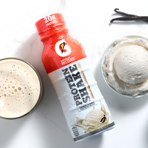 Alternative view of Gatorade Recover Protein Shake Helps rebuild muscles after exercise