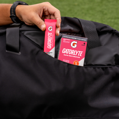 Alternative view of Gatorlyte Scientifically formulated for rapid rehydration